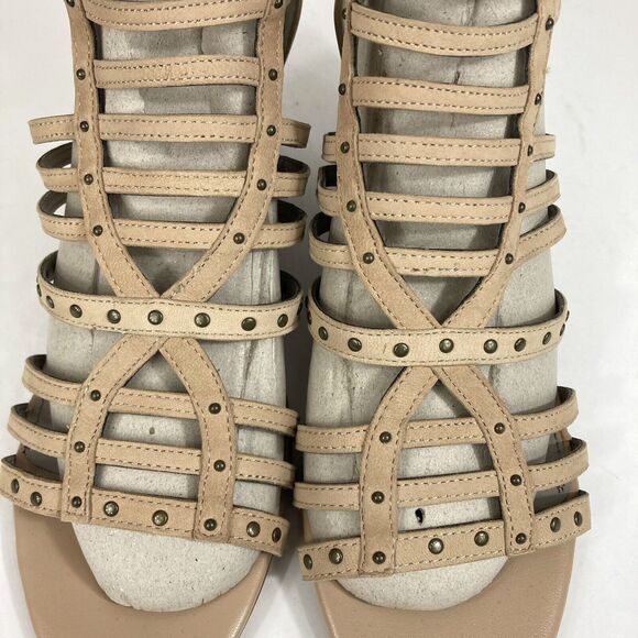 Hinge - Women's Sz 10(M) Beige/Blush Nubuck - Leather - HGNOLAN-LEA - New w/Box! - Picture 6 of 12